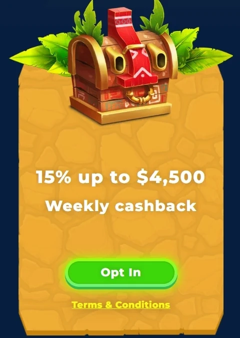 Weekly Cashback
